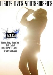 Poster Nine Inch Nails - Lights Over South America