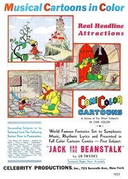 Poster Jack and the Beanstalk 1933