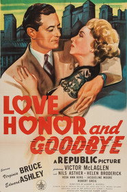 Love, Honor and Goodbye постер