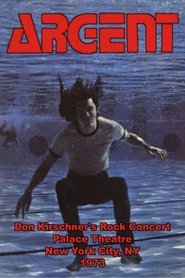 Poster Argent - Don Kirschner's Rock Concert 1973 1970