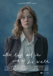 Plakat — alles liegt auf ihr und ist die welt