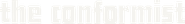 The Conformist Logo
