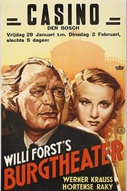 Poster Burg Theatre 1936