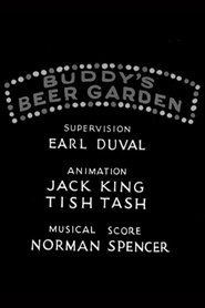 Poster Buddy's Beer Garden 1933