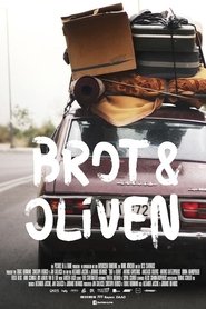 Poster Brot und Oliven