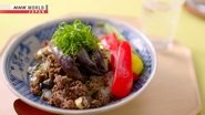 Rika's TOKYO CUISINE: Savory Eggplant and Rice