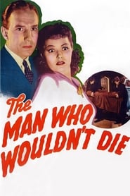 Poster The Man Who Wouldn't Die