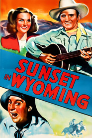 Plakat — Sunset in Wyoming