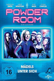 Poster Powder Room - Mädels unter sich