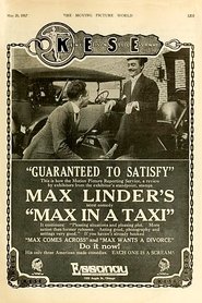 Poster Max in a Taxi 1917