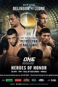 Poster ONE Championship 69: Heroes of Honor 2018