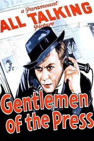Poster Gentlemen of the Press 1929
