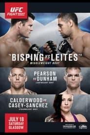 Poster UFC Fight Night 72: Bisping vs. Leites