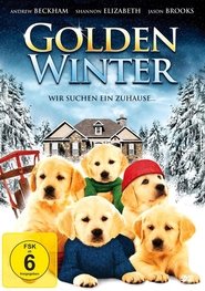 Poster Golden Winter - Wir suchen ein Zuhause