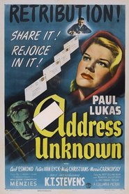 Address Unknown (1944) HD