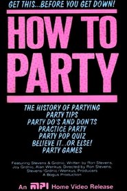 Poster How To Party 1986