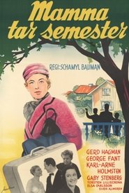 Poster Mamma tar semester 1957