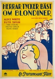 Poster Gentlemen Prefer Blondes 1928