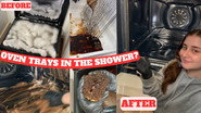 How I Deep Cleaned My Oven!