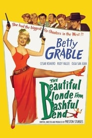 The Beautiful Blonde from Bashful Bend постер