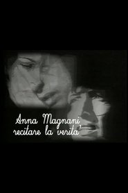 Poster Anna Magnani - Recitare la verità