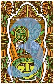 Poster Phish 2016-01-17 Riviera Maya Mexico 2016