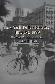 Poster New York Police Parade, June 1st, 1899 1899