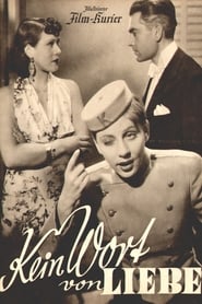 Poster Kein Wort von Liebe 1937