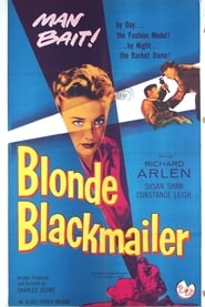 Poster Blonde Blackmailer 1955