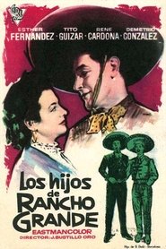 Poster Los hijos de Rancho Grande 1956
