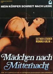 Poster Mädchen nach Mitternacht