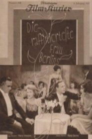 Poster Die raffinierteste Frau Berlins 1927