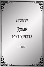 Poster Rome, pont Ripetta 1896