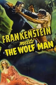 Франкенштейн зустрічає Людину-вовка постер