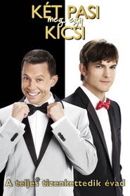 Két pasi meg egy kicsi 12. évad plakát
