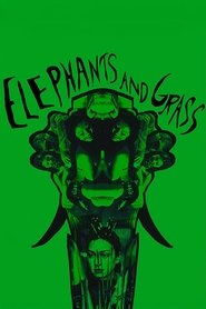 Poster Elephants and Grass 2000