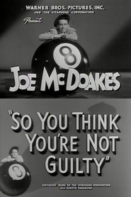 Poster So You Think You're Not Guilty 1950