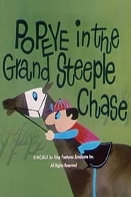 Poster Popeye in the Grand Steeple Chase