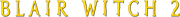 Book of Shadows: Blair Witch 2 Logo