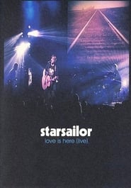 Poster Starsailor - Love Is Here Live 2002