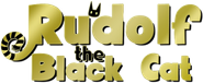 Rudolf the Black Cat Logo