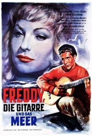 Poster Freddy, die Gitarre und das Meer