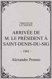 Arrivée de M. le président à Saint-Denis-du-Sig (1903)