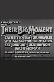 Their Big Moment 1934 吹き替え 動画 フル