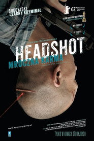 Plakat — Headshot. Mroczna karma