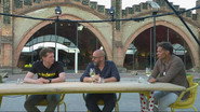 With Nathan Van Hooydonck and Tom Van Dyck