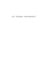 All Things Considered