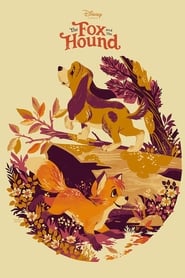 Лис і мисливський пес постер