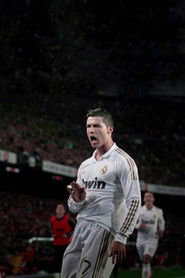 FC Barcelona vs Real Madrid 11-12 poster