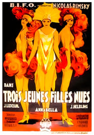 Poster Trois jeunes filles nues